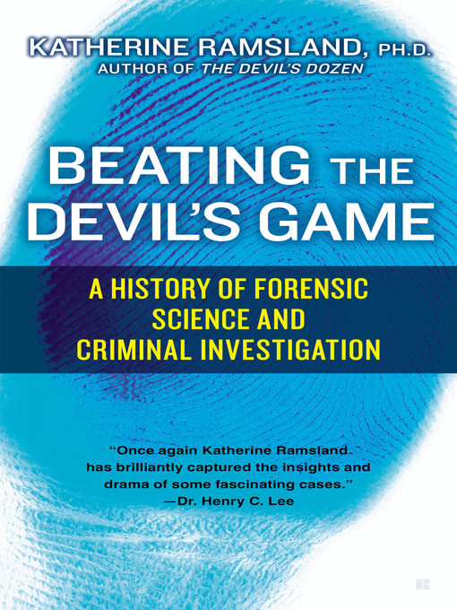 Title details for Beating the Devil's Game by Katherine Ramsland - Wait list